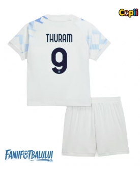 Inter Milan Marcus Thuram #9 Echipament de Fotbal Replică 2025-26 Copii Deplasare (+ Șorturi)